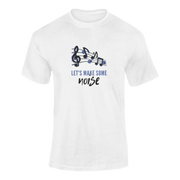 Men Oversized - Lets Make Some Noise Men Oversized 180 White | Fullmoon Styles