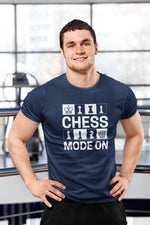 Comfortable Men Regular Fit Tshirt in Navy Blue - 180 GSM | Fullmoon Styles