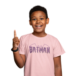 Comfortable Kids Regular Fit Tshirt in Baby Pink - 180 GSM | Fullmoon Styles