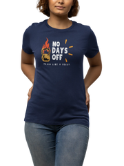 Comfortable Women Regular Fit Tshirt in Navy Blue - 180 GSM | Fullmoon Styles