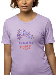 Lets Make Some Noise Women Oversized 240 Lavender Oversized - Premium Cotton Women Wear