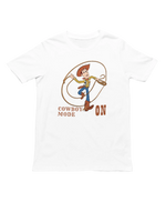 Women Oversized - Woody Cowboy Mode On Women Oversized 240 White | Fullmoon Styles