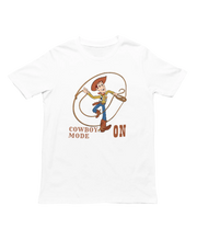 Women Oversized - Woody Cowboy Mode On Women Oversized 240 White | Fullmoon Styles