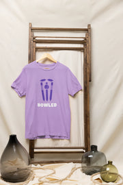 Comfortable Men Regular Fit Tshirt in Lavender - 180 GSM | Fullmoon Styles