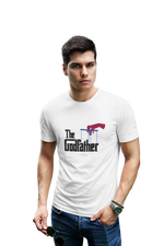 Comfortable Men Regular Fit Tshirt in White - 180 GSM | Fullmoon Styles