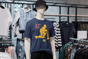Navy Blue Regular Fit Tshirt - 0 12 Msd Stumping Men Regular Fit Tshirt 180 Design | Men Fashion