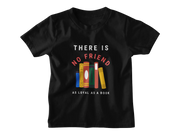 Black Regular Fit Tshirt - As Loyal As Book Kids Regular Fit Tshirt 180 Design | Kids Fashion