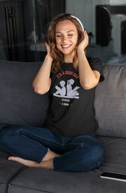 Comfortable Women Regular Fit Tshirt in Black - 180 GSM | Fullmoon Styles
