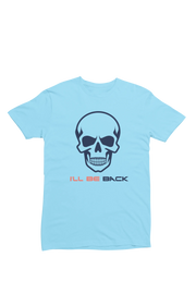 Men Regular Fit Tshirt - The Terminator I Will Be Back Men Regular Fit Tshirt 180 Sky Blue | Fullmoon Styles