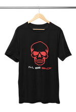 Premium Black Regular Fit Tshirt for Men - 180 GSM Cotton | Fullmoon Styles