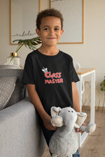Kids Regular Fit Tshirt - Chess Master Kids Regular Fit Tshirt 180 Black | Fullmoon Styles