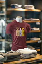 Maroon Regular Fit Tshirt - One More Rep Men Regular Fit Tshirt 180 Design | Men Fashion