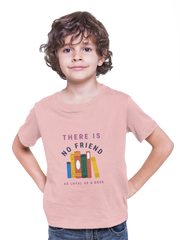 Comfortable Kids Regular Fit Tshirt in Baby Pink - 180 GSM | Fullmoon Styles