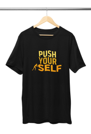 Premium Black Regular Fit Tshirt for Women - 180 GSM Cotton | Fullmoon Styles