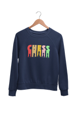 Premium Navy Blue Regular Fit Sweatshirt for Men - 320 GSM Cotton | Fullmoon Styles