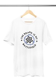 Battlefield Women Regular Fit Tshirt 180 White Regular Fit Tshirt - Premium Cotton Women Wear