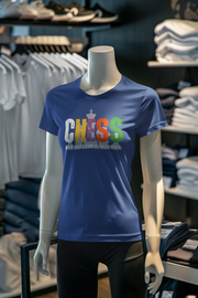 Comfortable Women Regular Fit Tshirt in Royal Blue - 180 GSM | Fullmoon Styles