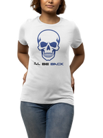 Comfortable Women Regular Fit Tshirt in White - 180 GSM | Fullmoon Styles