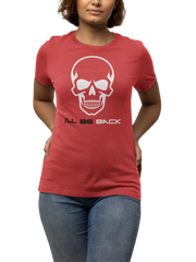 Comfortable Women Regular Fit Tshirt in Red - 180 GSM | Fullmoon Styles