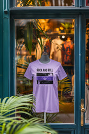 Lavender Oversized - Rock N Roll With Music Women Oversized 210 Design | Women Fashion