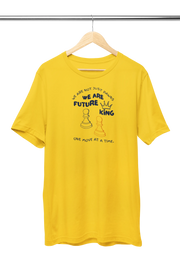 We Are Future Kings Women Regular Fit Tshirt 180 Yellow Regular Fit Tshirt - Premium Cotton Women Wear