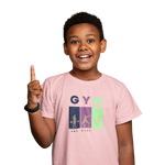 One More Rep Kids Regular Fit Tshirt 180 Baby Pink Regular Fit Tshirt - Premium Cotton Kids Wear