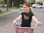 Premium Black Regular Fit Tshirt for Kids - 180 GSM Cotton | Fullmoon Styles