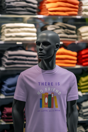 Lavender Regular Fit Tshirt - As Loyal As Book Men Regular Fit Tshirt 180 Design | Men Fashion