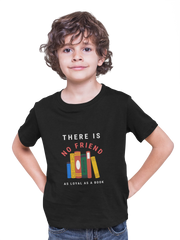 Comfortable Kids Regular Fit Tshirt in Black - 180 GSM | Fullmoon Styles