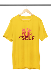 Premium Yellow Regular Fit Tshirt for Women - 180 GSM Cotton | Fullmoon Styles