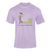Men Oversized - Toy Story Woody Men Oversized 210 Lavender | Fullmoon Styles