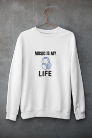 Premium White Regular Fit Sweatshirt for Women - 320 GSM Cotton | Fullmoon Styles