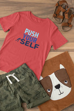Premium Red Regular Fit Tshirt for Kids - 180 GSM Cotton | Fullmoon Styles