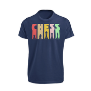 Women Regular Fit Tshirt - Chess Women Regular Fit Tshirt 180 Navy Blue | Fullmoon Styles