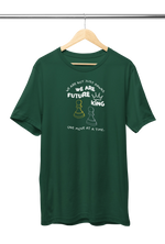 We Are Future Kings Women Regular Fit Tshirt 180 Bottle Green Regular Fit Tshirt - Premium Cotton Women Wear