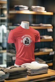 Red Regular Fit Tshirt - Think Strategically Men Regular Fit Tshirt 180 Design | Men Fashion