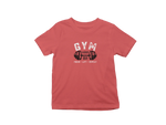 Kids Regular Fit Tshirt - Gym Mode On Kids Regular Fit Tshirt 180 Red | Fullmoon Styles