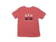 Kids Regular Fit Tshirt - Gym Mode On Kids Regular Fit Tshirt 180 Red | Fullmoon Styles