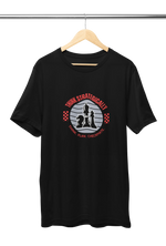 Premium Black Regular Fit Tshirt for Men - 180 GSM Cotton | Fullmoon Styles