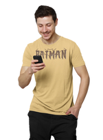 Comfortable Men Regular Fit Tshirt in Beige - 180 GSM | Fullmoon Styles