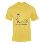 Men Regular Fit Tshirt - Toy Story Woody Men Regular Fit Tshirt 180 Yellow | Fullmoon Styles