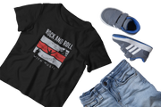 Premium Black Regular Fit Tshirt for Kids - 180 GSM Cotton | Fullmoon Styles