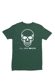 Women Regular Fit Tshirt - The Terminator I Will Be Back Women Regular Fit Tshirt 180 Bottle Green | Fullmoon Styles