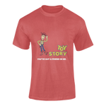 Men Regular Fit Tshirt - Toy Story Woody Men Regular Fit Tshirt 180 Red | Fullmoon Styles