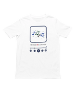 We Found Love In Playlist Women Regular Fit Tshirt 180 White Regular Fit Tshirt - Premium Cotton Women Wear
