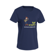 Women Regular Fit Tshirt - Toy Story Woody Women Regular Fit Tshirt 180 Navy Blue | Fullmoon Styles
