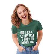 Comfortable Women Regular Fit Tshirt in Bottle Green - 180 GSM | Fullmoon Styles