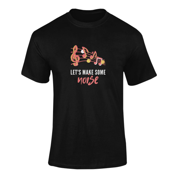 Men Oversized - Lets Make Some Noise Men Oversized 240 Black | Fullmoon Styles