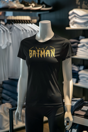 Black Regular Fit Tshirt - Batman Women Regular Fit Tshirt 180 Design | Women Fashion