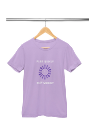 Premium Lavender Regular Fit Tshirt for Men - 180 GSM Cotton | Fullmoon Styles